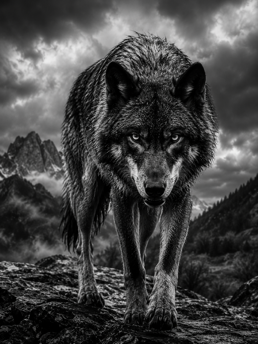The lone Wolf 12x12