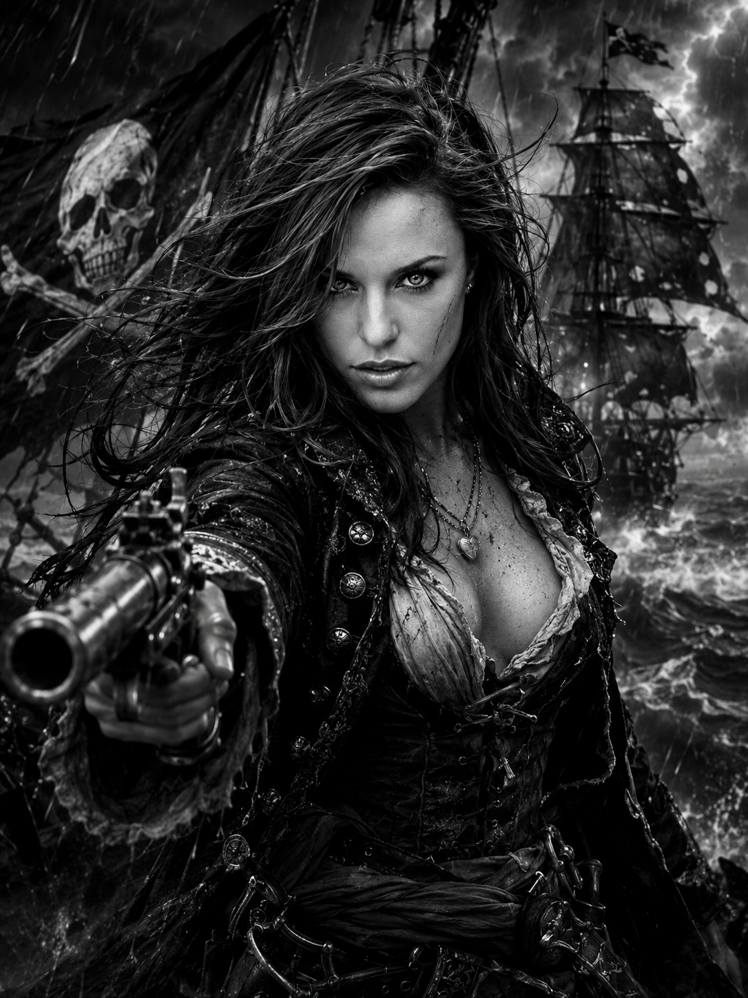 Pirate Queen 12x12