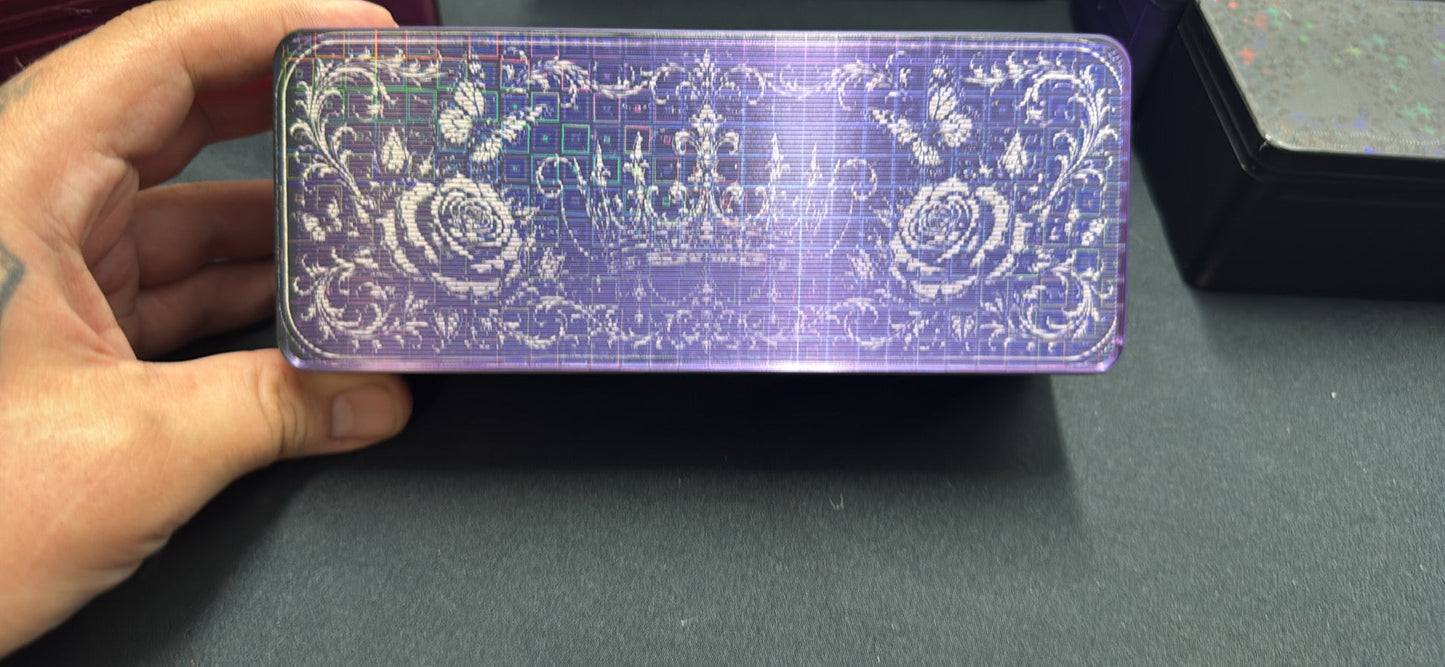 Peptide vial case magnetic closure