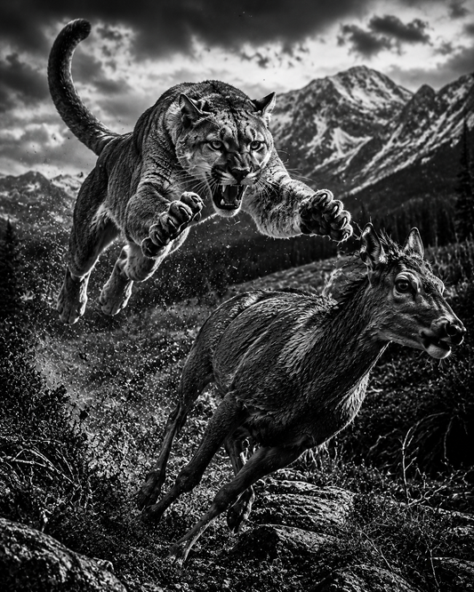 mountain lion 12x12