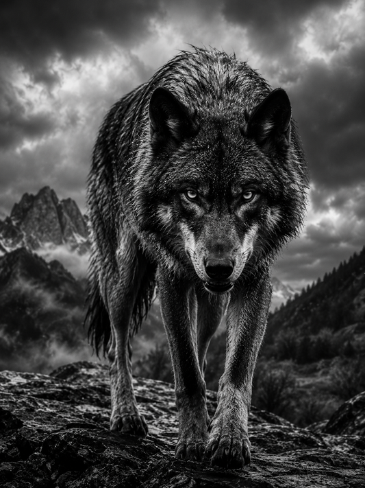 The lone Wolf 12x12
