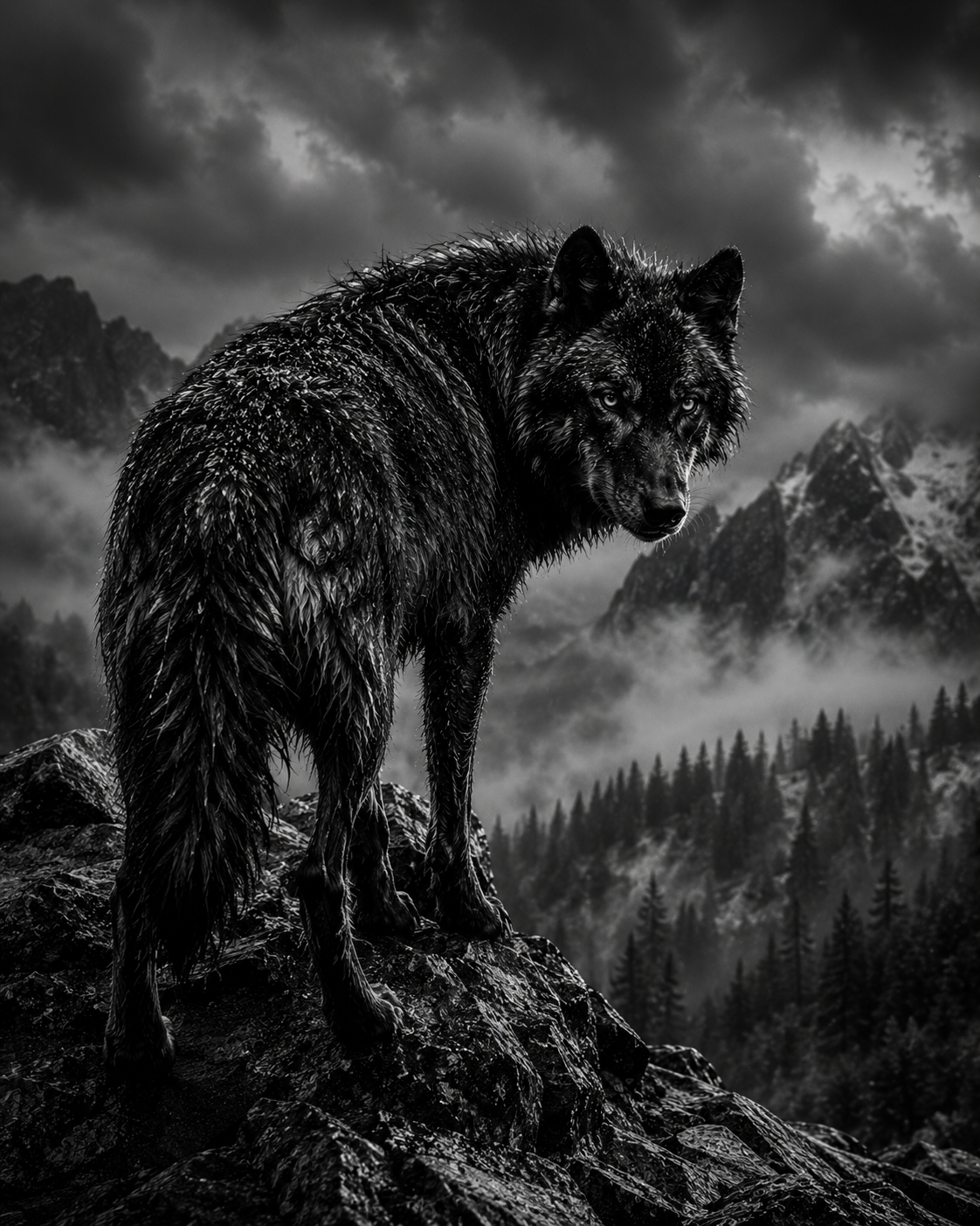 The lone Wolf 12x12